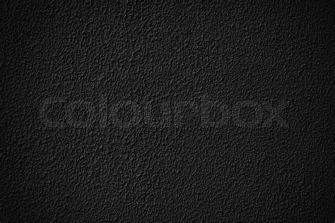 Black Grainy Plaster Wall Texture Stock Image Colourbox