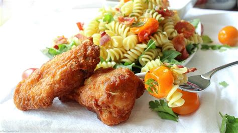 2 to 3 eggs, beaten. Easy Gourmet BLT Pasta Salad - The Chunky Chef