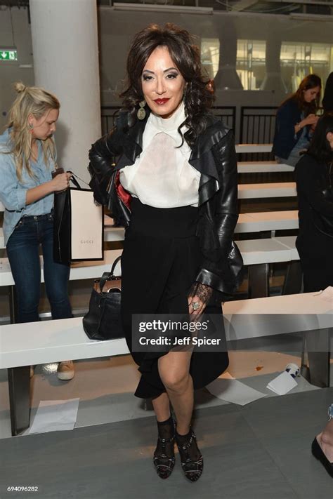 nancy dell olio attends the berthold show during london fashion week news photo getty images