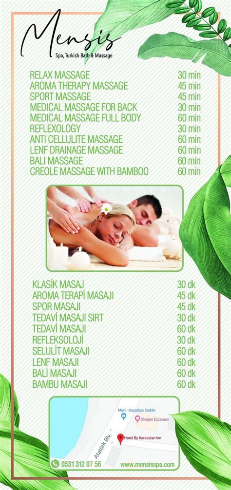 Brosur Spa Massage Coretan