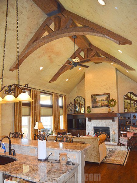 Decorative Curved Ceiling Beams Curved Beam Truss Wood Wood Wood