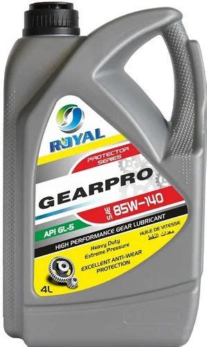 Gear Oil Sae 85w 140 Api Gl 5 At Best Price In Kutch By Royal Petrochem