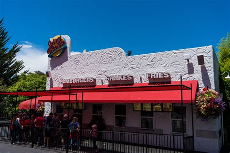 Johnny Rockets Express Food And Drink Location Six Flags Discovery
