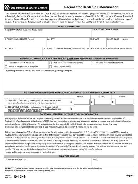 Va Form 10 10hs Fill Out And Sign Online Dochub