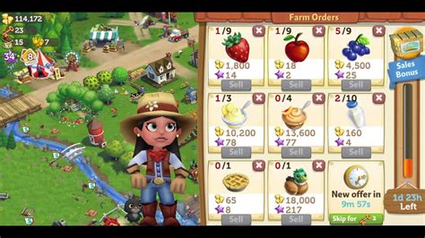 Farmville 2 Country Escape Level 34 Android Windows 10 Game Youtube