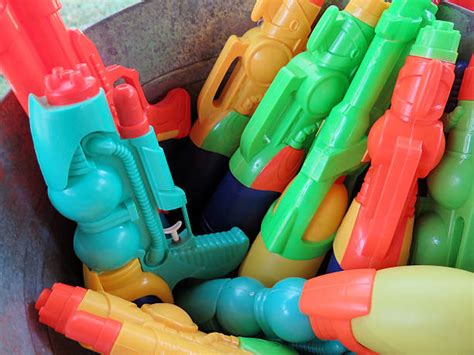 Water Gun Fight Stock Photos Pictures And Royalty Free Images Istock