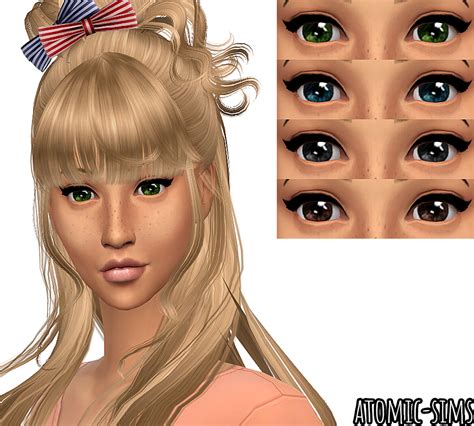 Jeabzilla Blink Eyes Conversion The Sims 4 Catalog