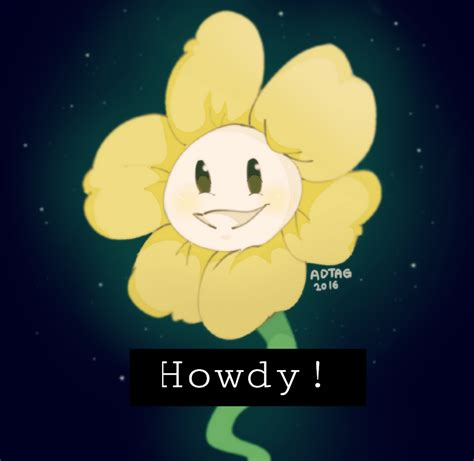Flowey The Flower Undertale By Adtag On Deviantart