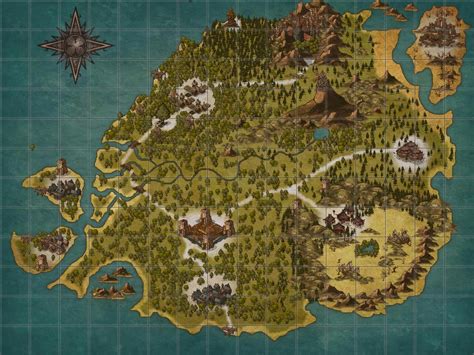 My First Map Made From Inkarnate Dndmaps Photos