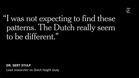 Natural Selection May Help Account For Dutch Height Advantage The New