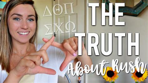 The Truth About Sororities Recruitment Advice Youtube