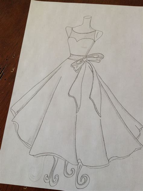 Cute Dress Drawing Dress Drawing Drawing Ideas Cute Dresses Disney