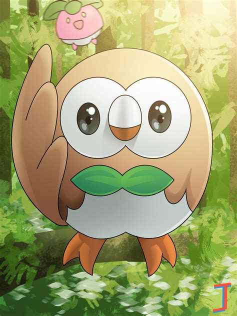 Rowlet By Junkcrab On Deviantart