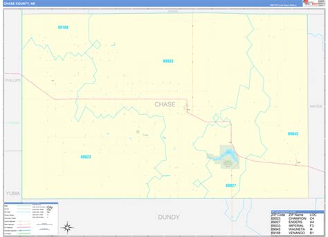 Maps Of Chase County Nebraska