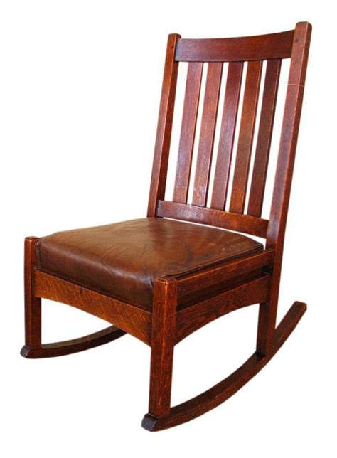 Stickley Sewing Rocker Good Guitar Playing Chair Oak Chair Chair