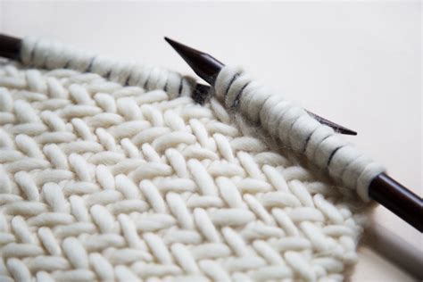 Herringbone Pattern Knitting Mikes Naturaleza