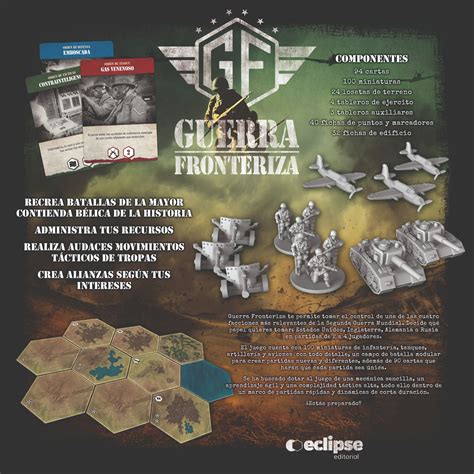 En el episodio de hoy milano nos presenta varios manuales de wargames de minis. Juego GUERRA FRONTERIZA de Eclipse Editorial | Mediavida