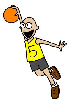 Do you need to subscribe to draw so cute? Drawing a cartoon basketball player