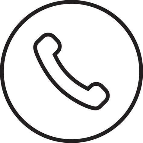 Telephone Phone Call Icon Symbol 27179398 Png