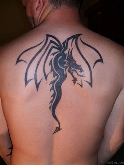 77 Graceful Dragon Tattoos For Back
