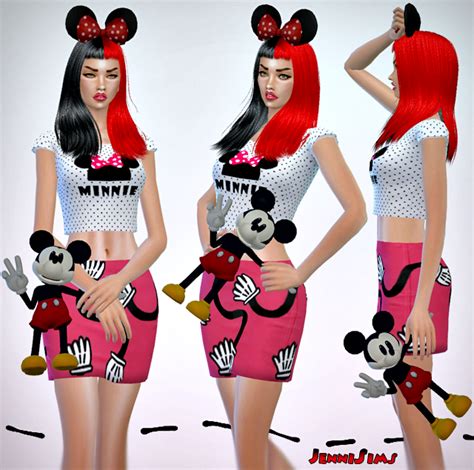 Downloads Sims 4 Accessory Mickey Doll Right Left Male Female