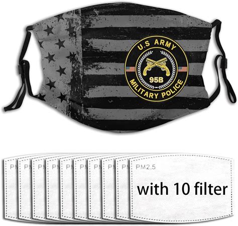 Us Army Mos B Military Police Protection Masks Face Shield Outdoor Dustproof Sports At Amazon
