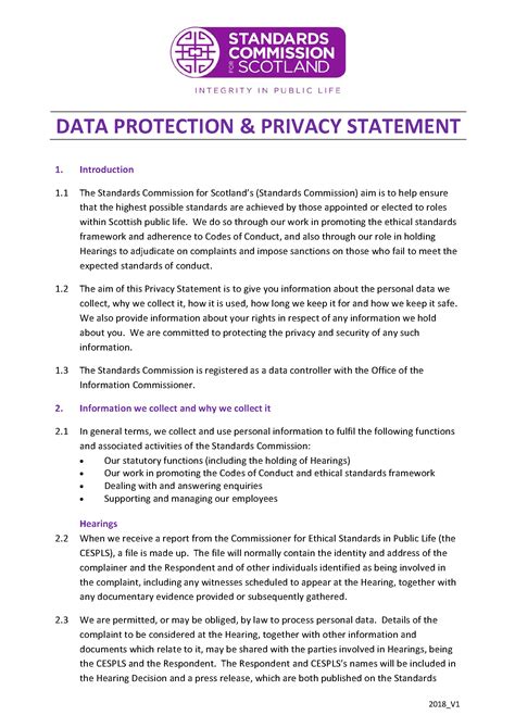 Policies And Procedures The Standards Commission For Scotland