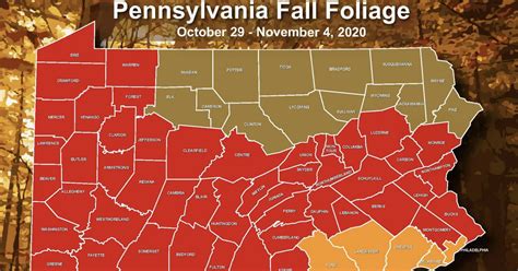 Heres When Pa Will Reach Peak Fall Foliage In 2020