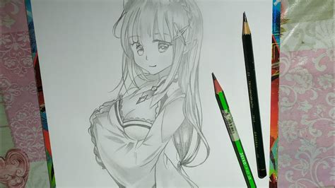 Gambar Anime Dari Pensil