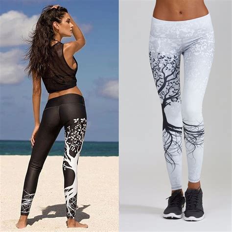 feitong leggings for women fashion printed workout fitness exercise pants new spring summer