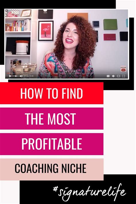 How To Find The Most Profitable Coaching Niche — Signature Life By