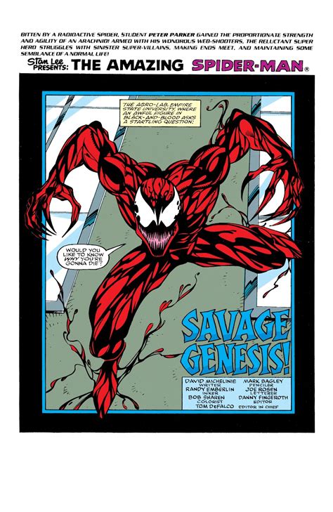 Read Online Marvel Tales Venom Comic Issue Full