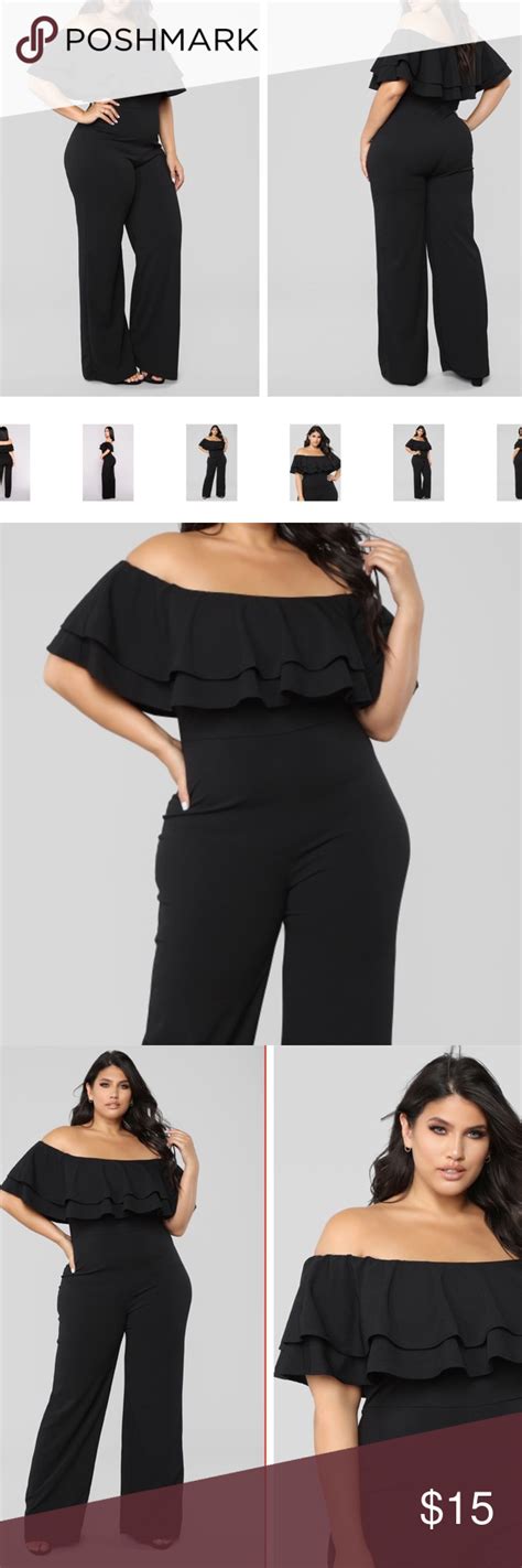 Black Ruffle Jumpsuit You Dont Have To Get Ready If You Stay Ready