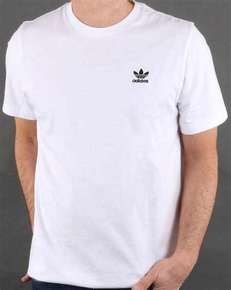 Adidas Originals Essential T Shirt White 80s Casual Classics