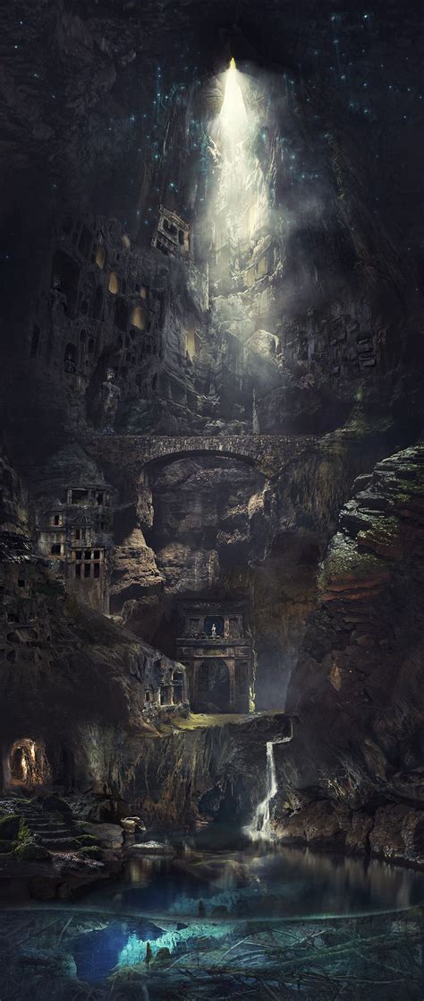 Ancient City In The Cave Abyss Silents Kung Artofit