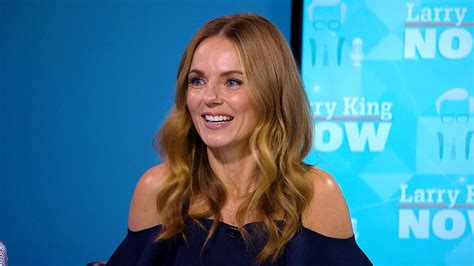 Geri Halliwell Turns The Interview Tables On Larry