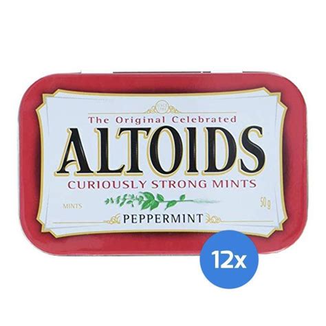 Altoids Peppermint 12 X 50g Us Food Ihr Online Shop Für Amerikan