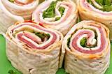 Pictures of Rolled Sandwich Recipes