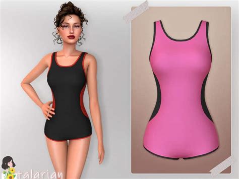23 Sims 4 Swimsuit Cc Bikinis One Piece And Board Shorts We Want Mods