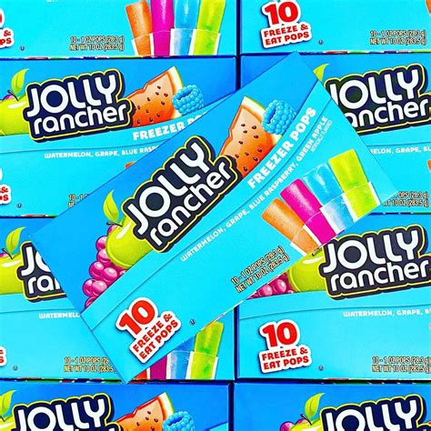 Jolly Rancher Freezer Pops 10 Pack Lollyworld Nz