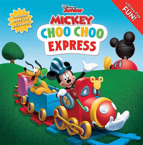 Is a read along story book, it's read to you aloud, kids can read along with the story. Disney Mickey Mouse Clubhouse: Choo Choo Express Lift-the ...