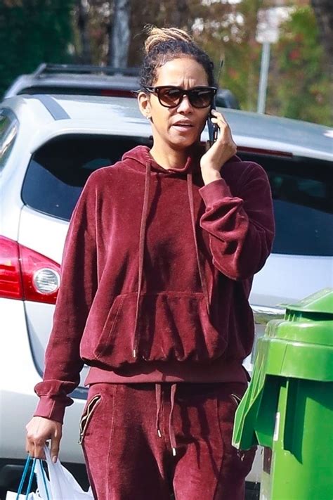 She began her career as a model and entered several beauty contests. Halle Berry in Tracksuit 01/17/2020 • CelebMafia