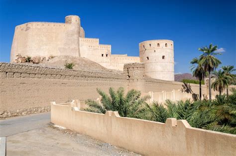 Al Rustaq Fort Sultanate Of Oman Stock Photo Image Of Medieval Oman