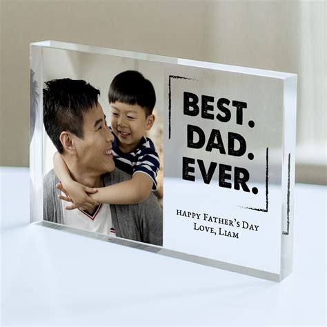 Personalized Best Dad Ever Keepsake For Dad Tsforyounow