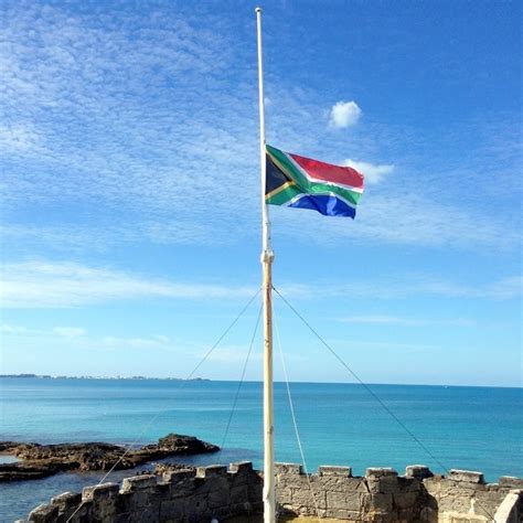 mandela flags at half mast condolence book bernews