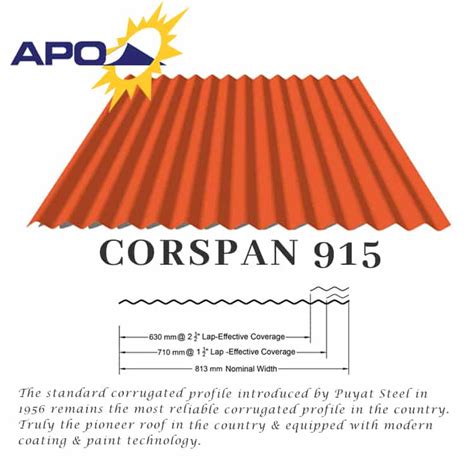 Puyat Steel Corporation Apo Long Span Color Roofs
