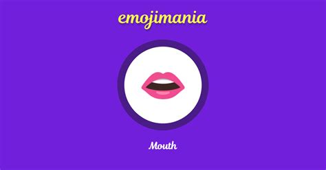👄 Mouth Emoji Copy And Paste Emojimania