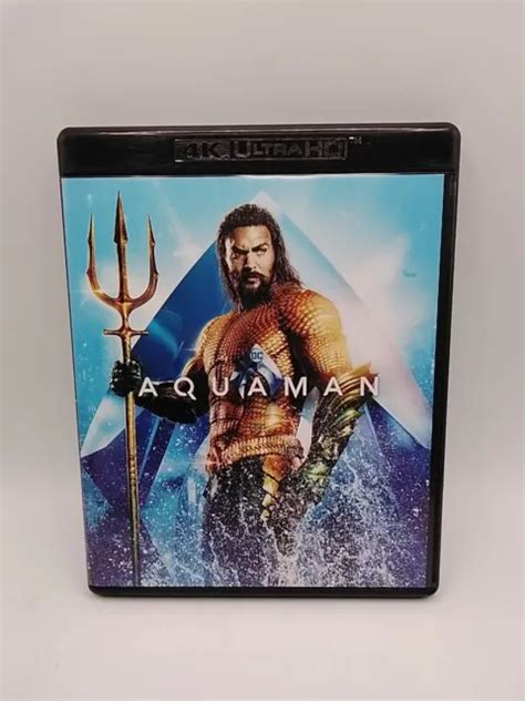 Aquaman 4k Ultra Hd Blu Ray No Digital No Slipcover Used 1499