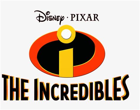 Disney Pixar The Incredibles Logo PNG Image Transparent PNG Free