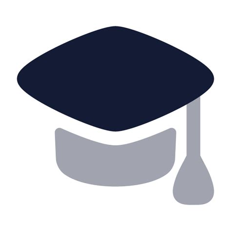 Mortarboard 02 Icon Bulk Rounded Hugeicons Pro